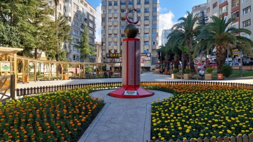 Samsun Şehitler Anıtı eski hali
