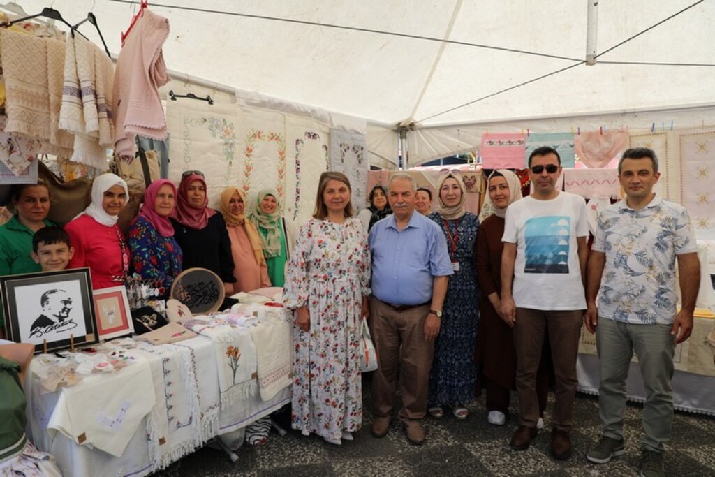 Kadın El Emekleri Yılsonu Sergisi Samsun’da Kapılarını Ziyaretçilerine Açtı!