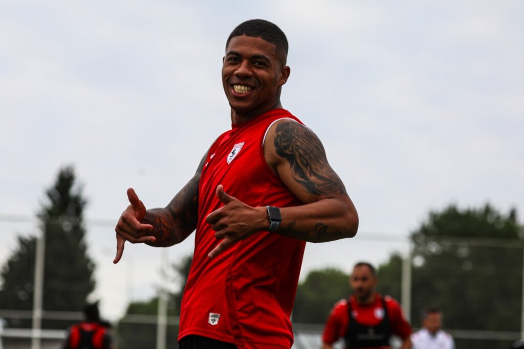 Samsunspor Antrenmanından İlginç Görüntüler!