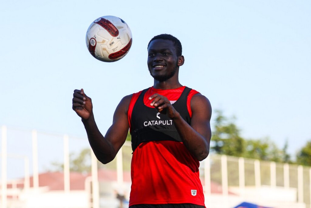 Samsunspor Antrenmanından İlginç Görüntüler!