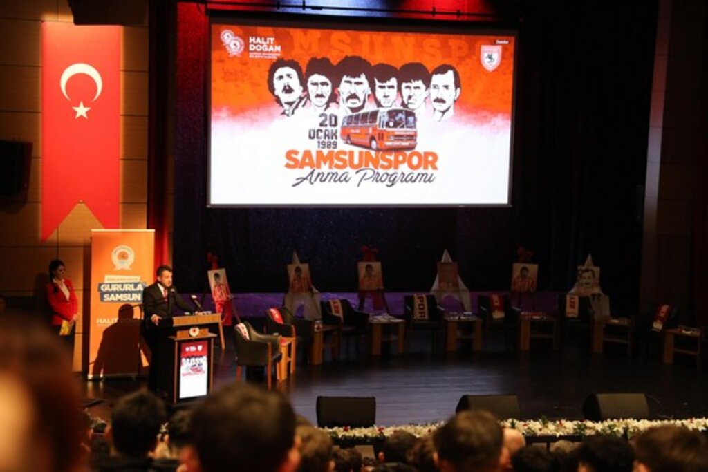 Samsunspor'dan 20 Ocak Futbol Şehitleri Anma Töreni!