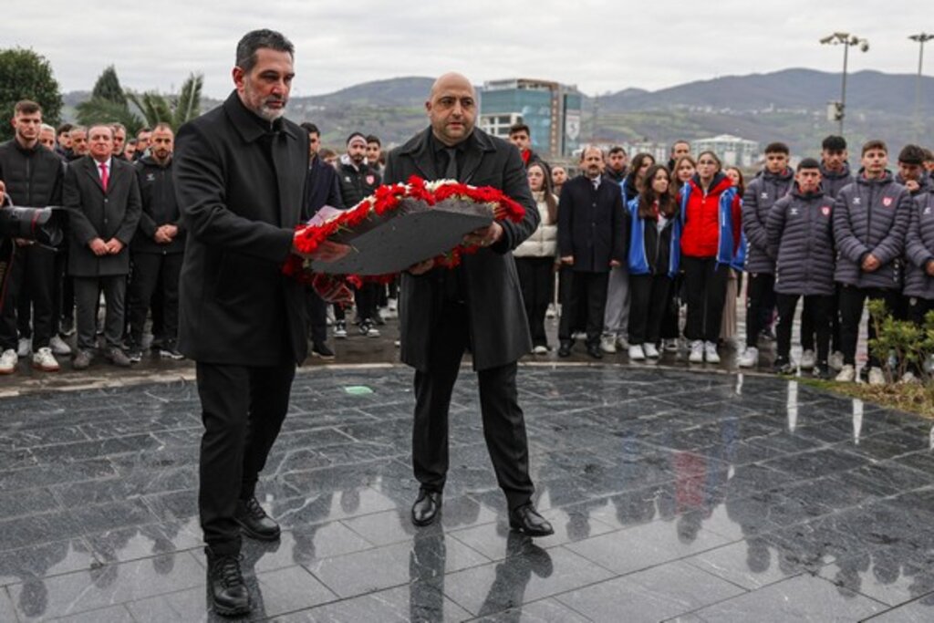 Samsunspor'dan 20 Ocak Futbol Şehitleri Anma Töreni!