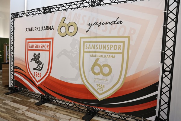 Samsunspor’un Kuruluşunun 60'ıncı Yıl Kokteyli!