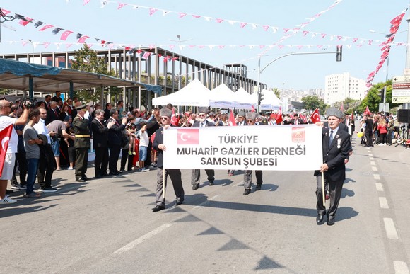 30 Ağustos Zafer Bayramı Samsun'da Coşku İle Kutlandı!