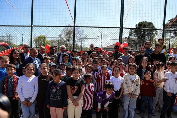 Samsunspor’dan 23 Nisan’a Anlamlı Dokunuş! Çocuklarla Bayram Coşkusu…