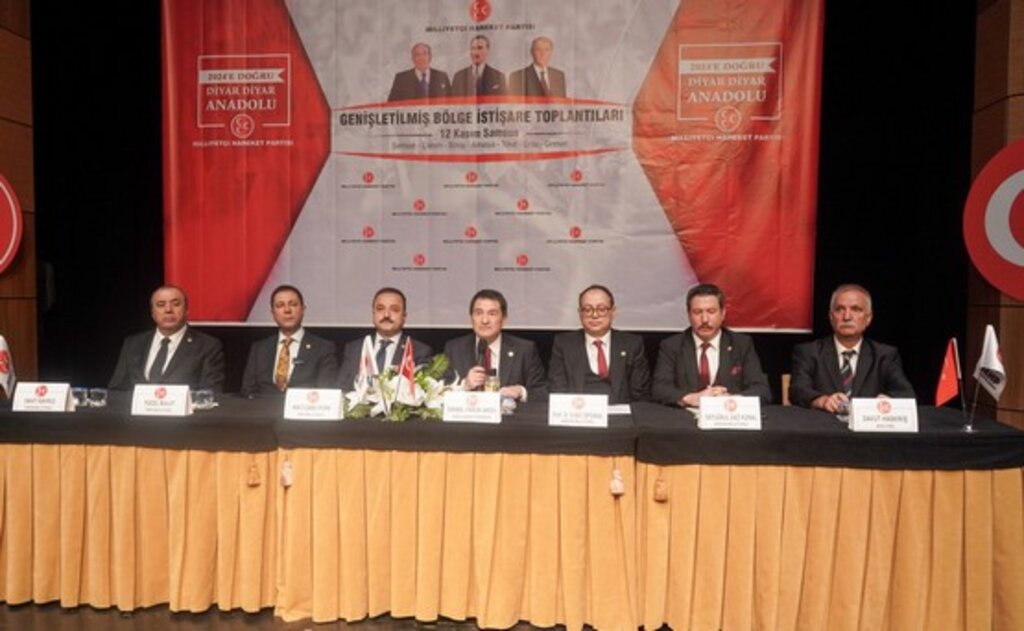 MHP Genişletilmiş Bölge İstişare Toplantısı Samsun’da Yapıldı!