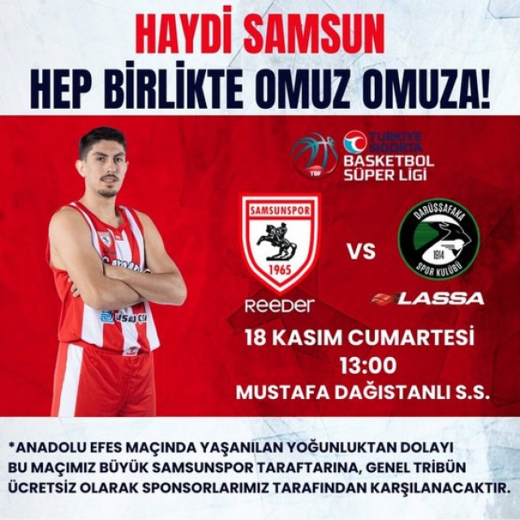 Samsunspor'dan Taraftara Müjde!
