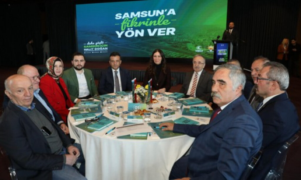 Halit Doğan, ‘Samsun’u Dinliyor, Şehrimizin Taleplerine Kulak Veriyoruz’!