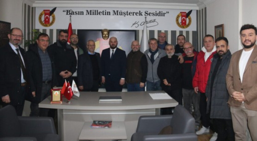 Serhat Türkel'den Samsun 19 Mayıs Gazeteciler Cemiyeti'ne Ziyaret!