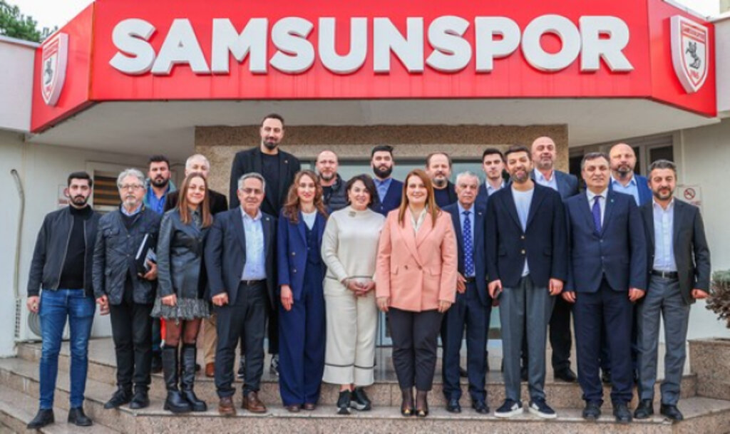 İYİ Parti SBB Adayı İmran Nilay Tüfekci Samsunspor’u Ziyaret Etti!