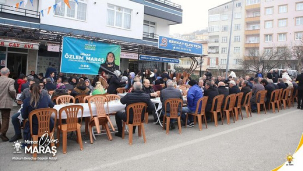 Atakum, Özlem Maraş'ı, Özlem Maraş Atakum'u Kucaklıyor!
