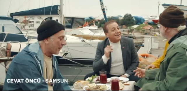 Cevat Öncü CHP'nin Reklam Filminde!  