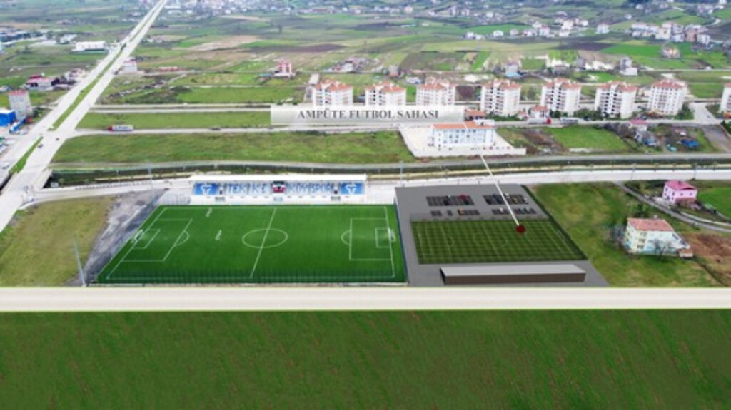 Karadeniz’in İlk Ampute Futbol Sahası Tekkeköy’e Yapılacak!