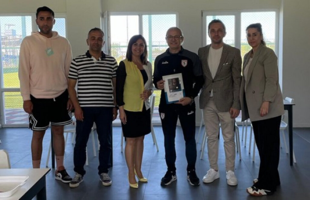 OMÜ Vakfı Koleji Öğrencileri Samsunspor Tesislerinde!