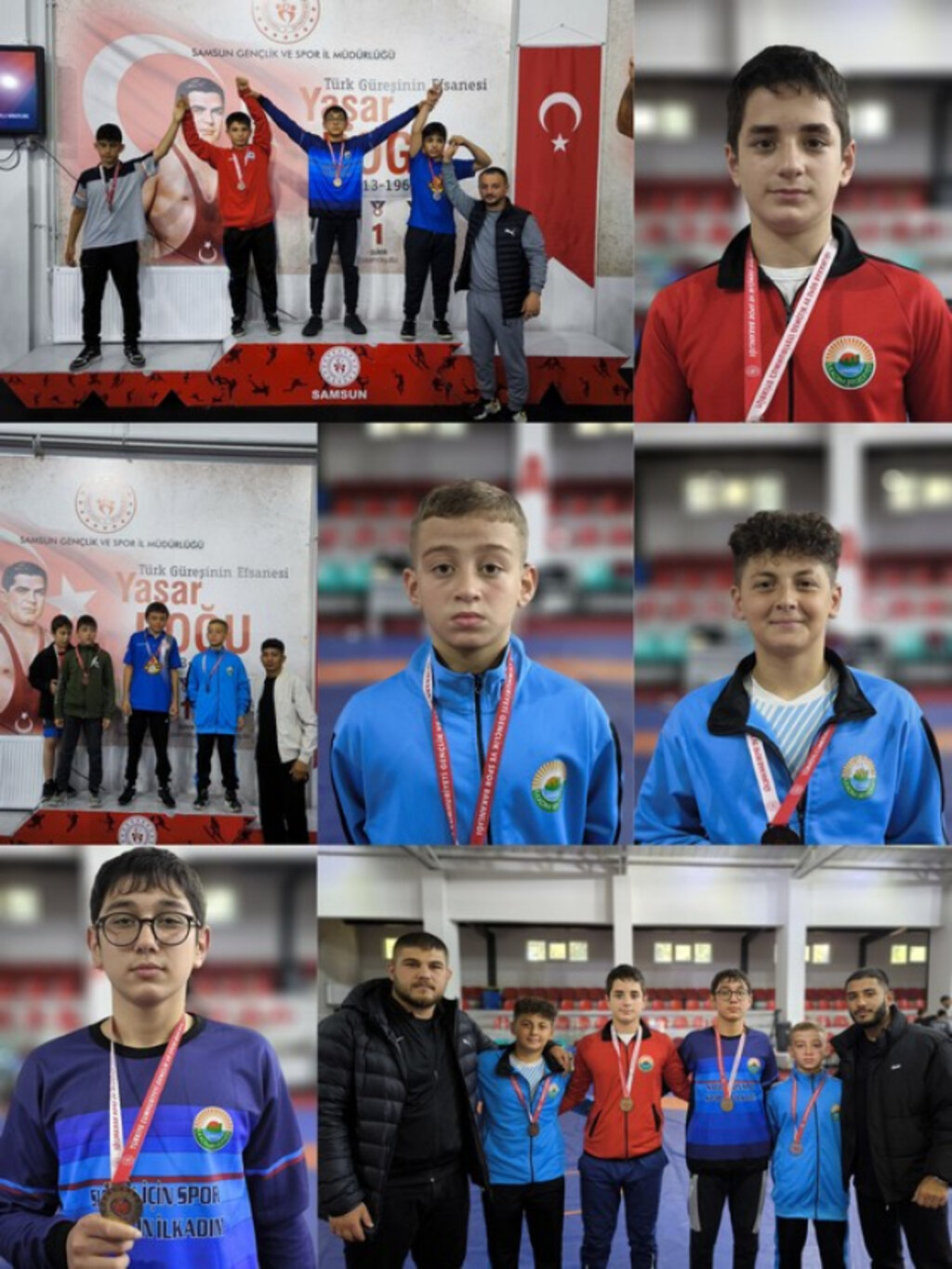 İlkadım Belediyesi Güreş Takımı Sporcuları Takım Halinde Şampiyon Oldu!