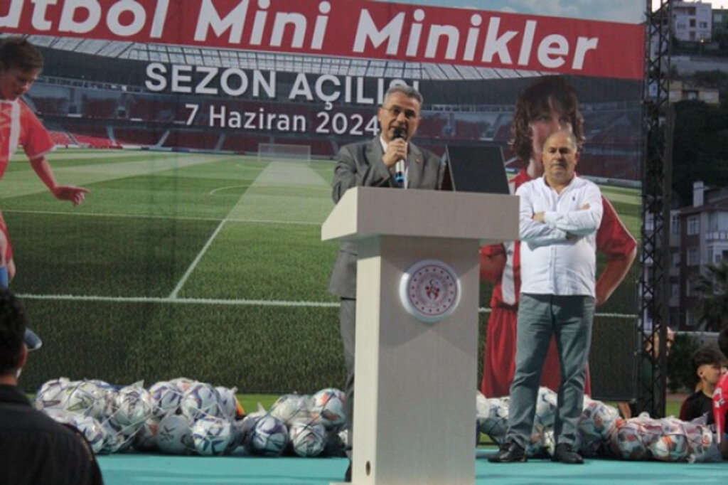 Samsun'da Mini Minikler Futbol Heyecanı Başlıyor!