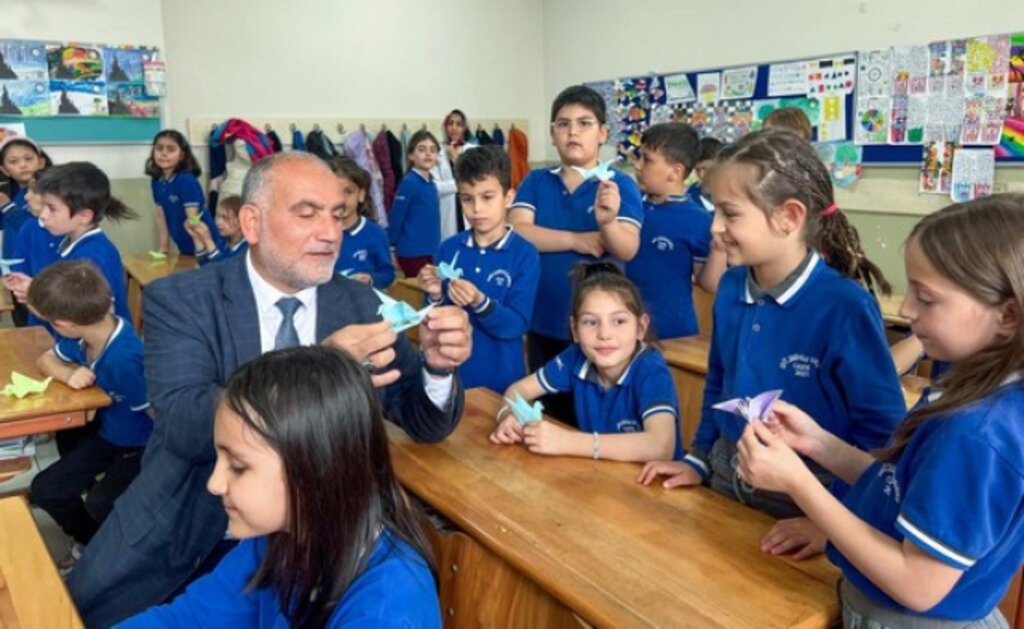 Canik'te Turna Kuşları Özgür Filistin İçin Uçtu!