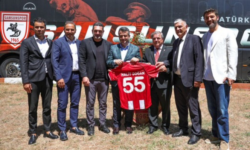 Tavlı ve Doğan Samsunspor’a Başarı Diledi!