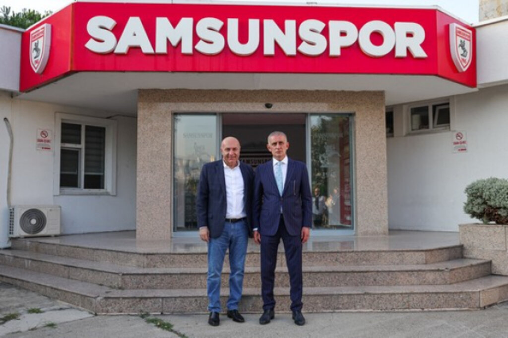 TFF Başkanı Hacıosmanoğlu Samsun'dan Önemli Mesajlar Verdi!