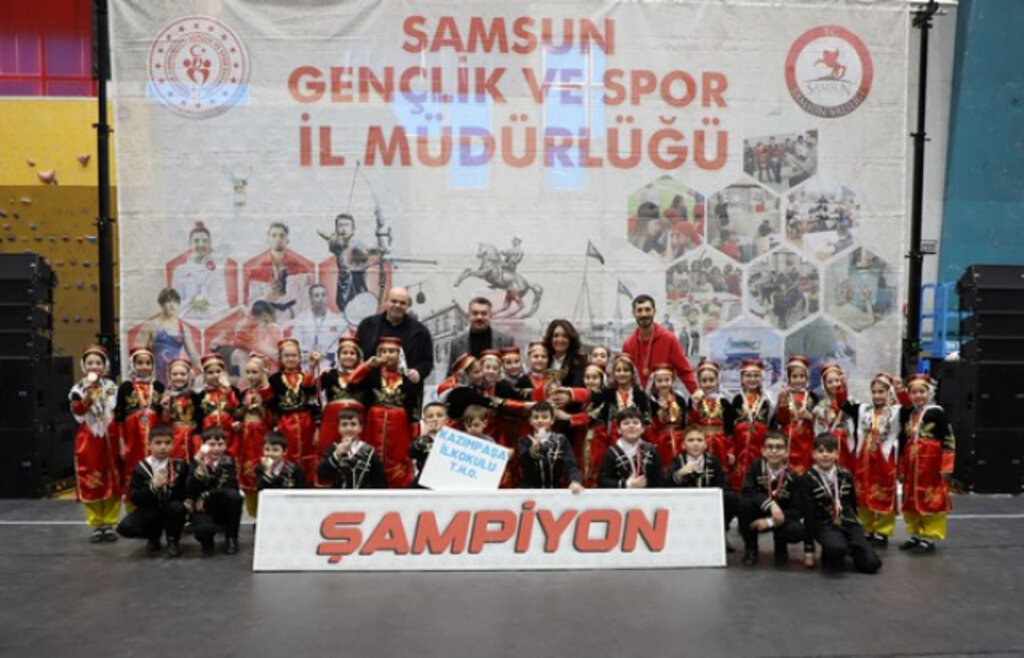 Okullar Arası Halk Oyunları Samsun Birinciliği Tamamlandı!