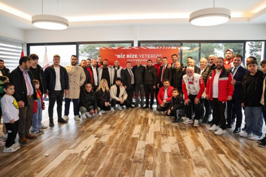 Samsunspor Tesislerinde Bayramlaşma Çoşkusu! VİDEOLU