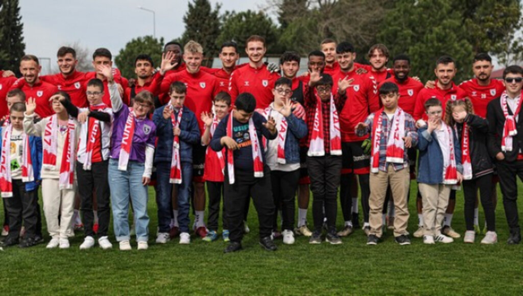 Down Sendromlu Çocuklar Samsunspor İle Buluştu!
