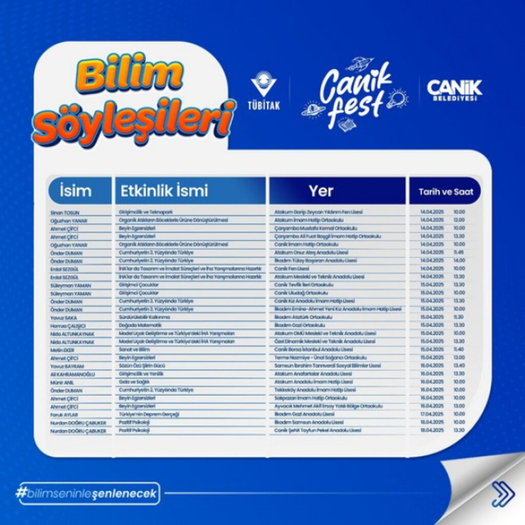 CANİKFEST Başlıyor!