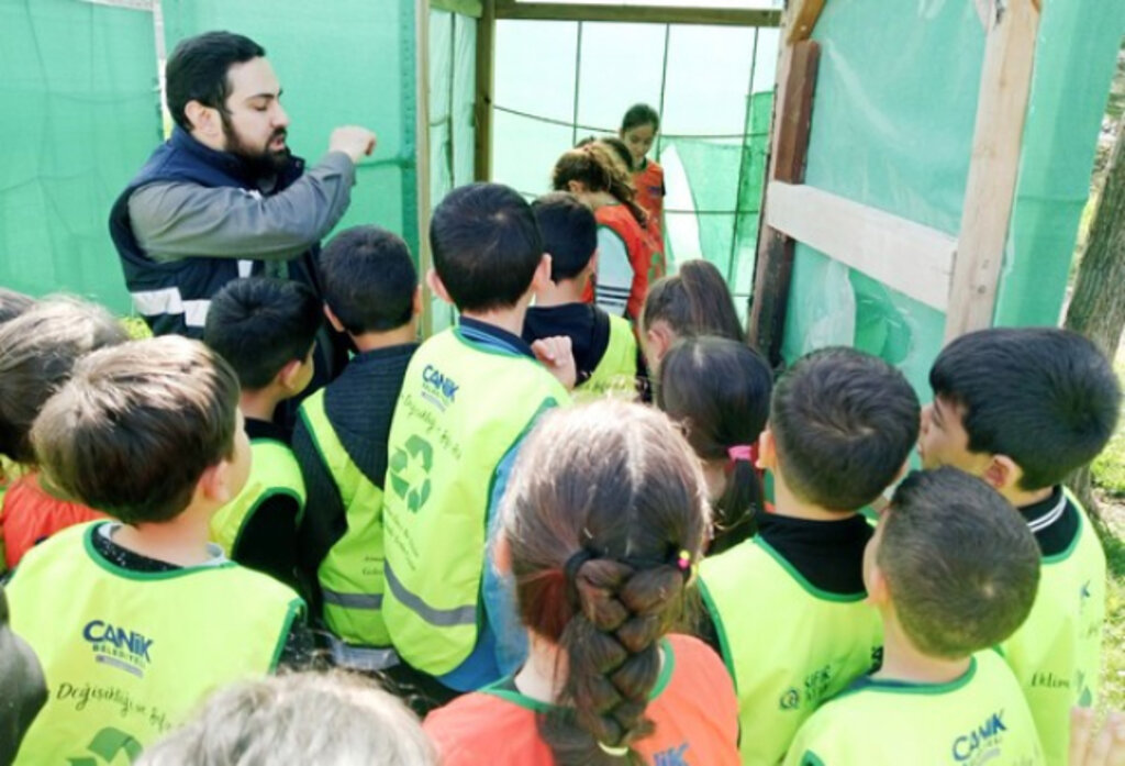 Canik'te Doğaya Saygılı Nesiller Yetişiyor!