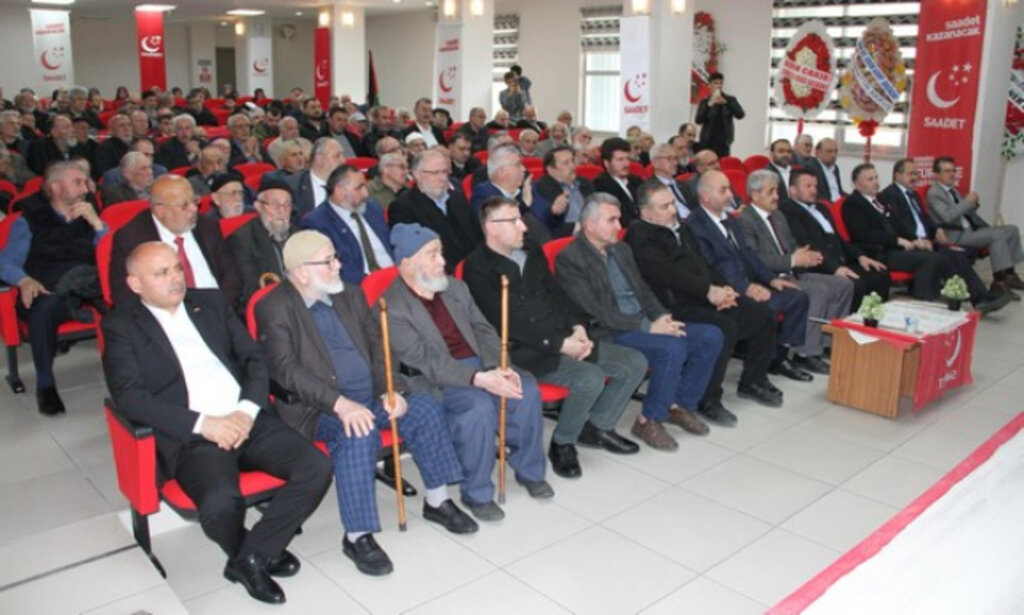 Saadet Partisi Çarşamba İlçe Başkanlığı Kongresi Gerçekleştirildi!