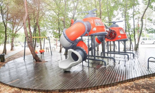 Canik Belediyesi’nden Havacılık Konseptli Yeni Park!