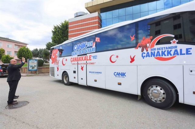 Başkan Sandıkçı, ‘Canikli Gençlerimizi Şehitler Diyarı Çanakkale'yle Buluşturuyoruz’!