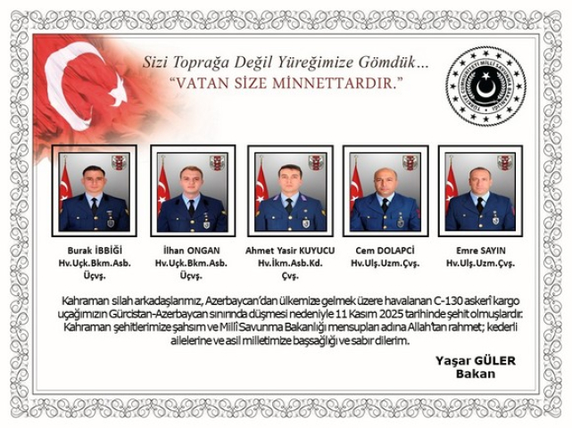 Askeri Kargo Uçağı Düştü, 20 Şehit Var! 1 Tanesi Samsunlu…