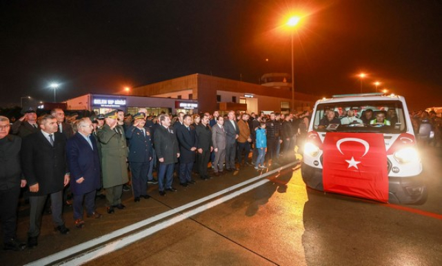 Samsun Şehidini Karşıladı! Defin Programı Belli Oldu!