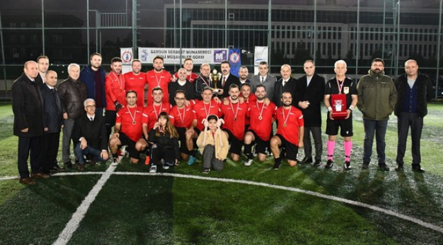 Samsun SMMMO’da Düzenlenen Kurumlar Arası Futbol Turnuvası Tamamlandı!