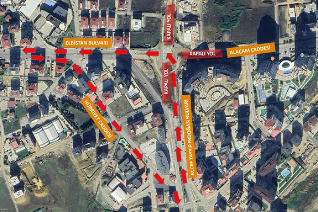 RTE Bulvarının İki Önemli Bağlantı Yolu Trafiğe Açıldı!