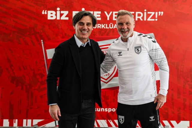 Vincenzo Montella’dan Samsunspor’a Ziyaret!