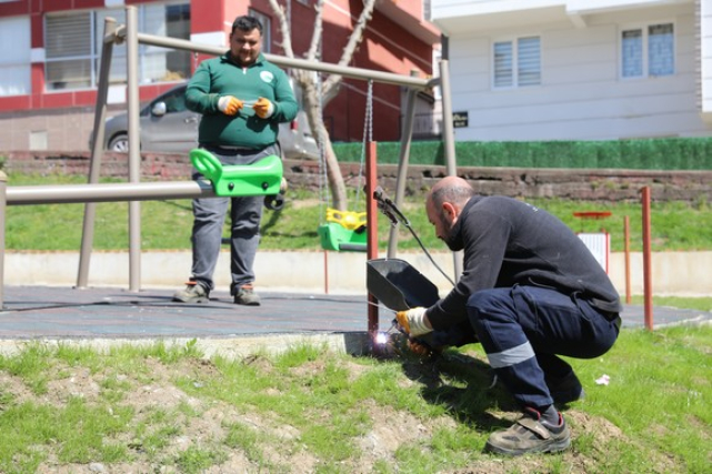 İlkadım’ın Parkları Yaza Hazırlanıyor!