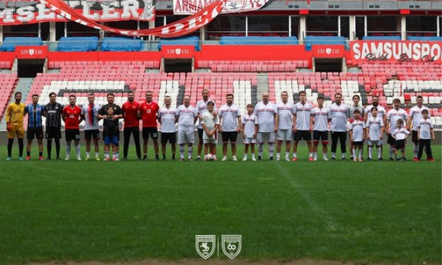 Samsunspor Yönetimi İle Spor Şube Dostluk Maçında Karşılaştı!