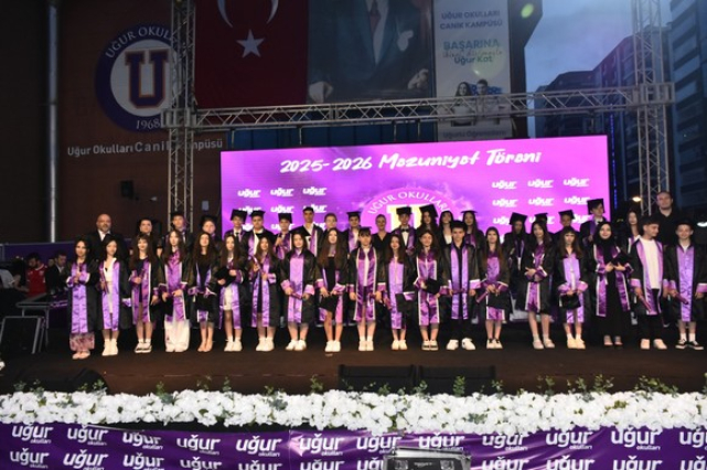 Uğur Okulları Canik Kampüsü'nde Mezuniyet Coşkusu!