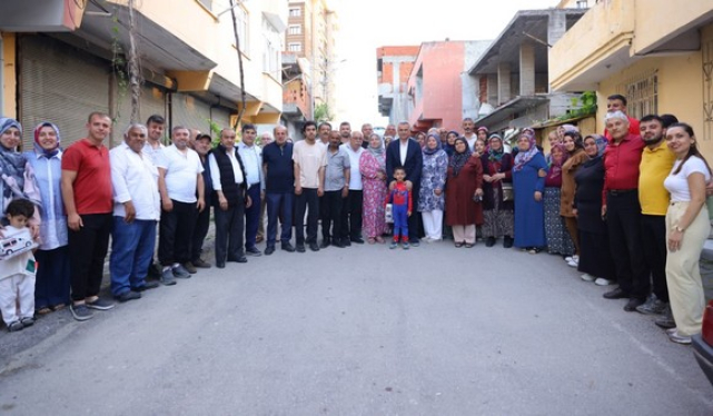 Başkan İhsan Kurnaz Kıran Mahallesinde Vatandaşla Buluştu!