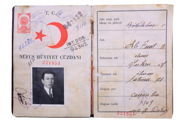 Ali Fuat Başgil’in Kimliği Samsun Kent Müzesi’nde!