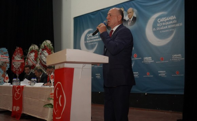 MHP Çarşamba İlçe Başkanlığı'nda Olağan Kongre Yapıldı!