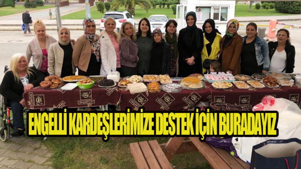 AK Parti Kadın Kollarından Engellilere Destek!