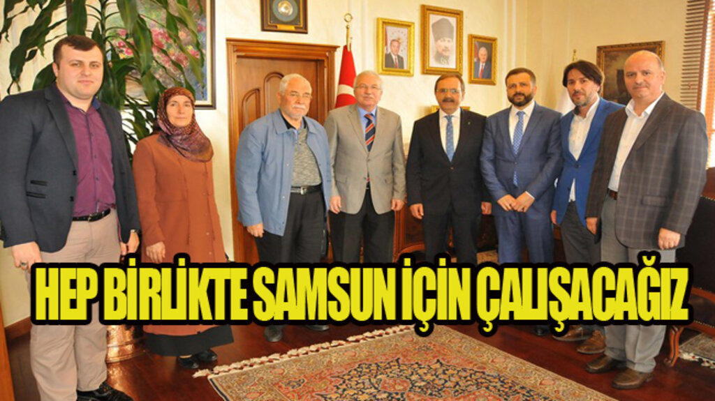 Başkan Zihni Şahin’e Ziyaretçi Akını!