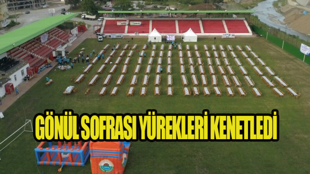 İlkadım Derebahçe Stadyumda Dev İftar!