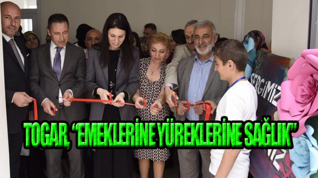 Karaaslan ve Togar, Tekkeköy’de Resim Sergisini Açtı!