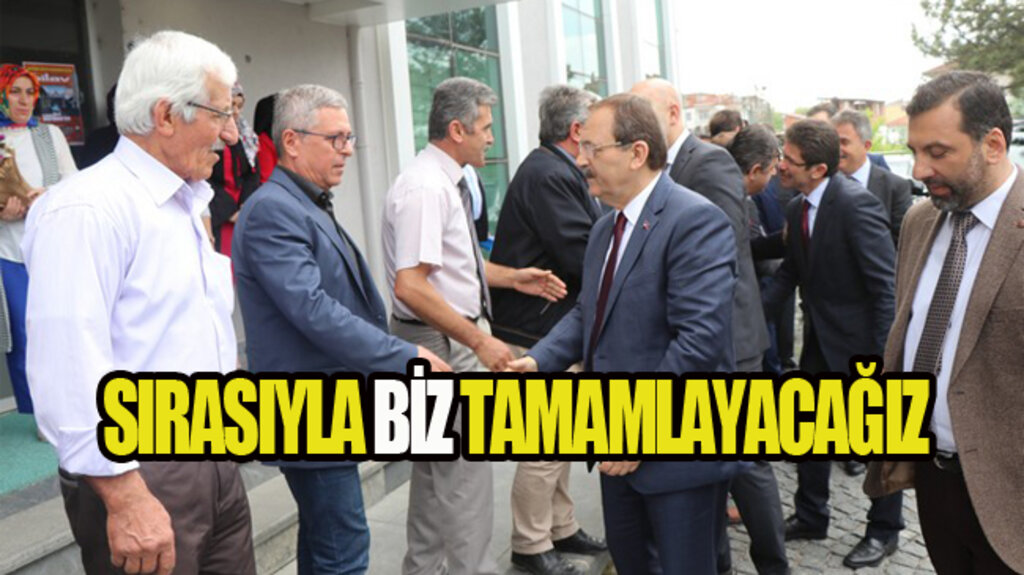 Başkan Şahin’den Kavak’ta Ortak Akıl Vurgusu!