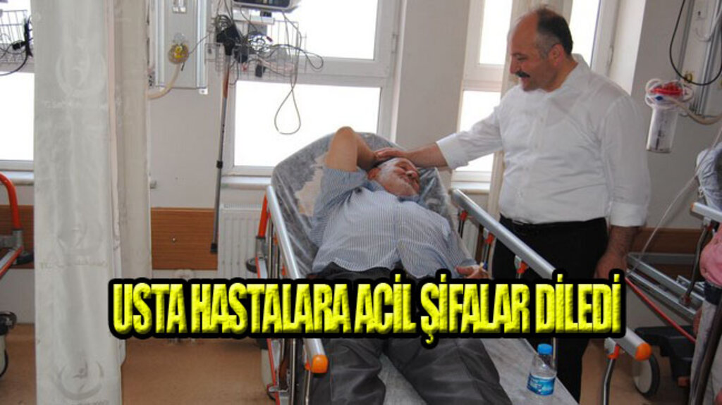 Usta’dan Samsun’da Hastanelere Ziyaret!