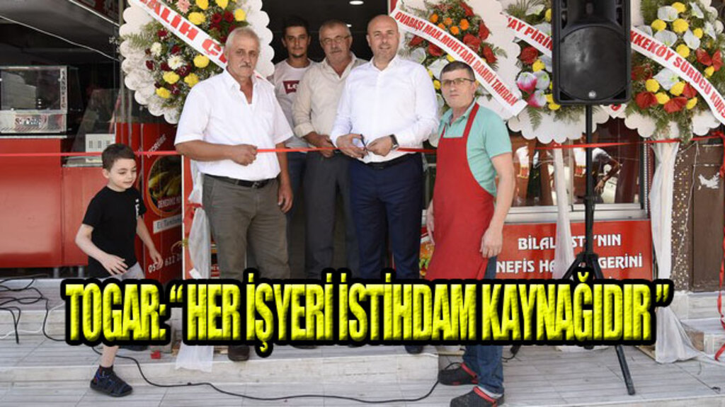 Tekkeköy’e Yeni Bir İşyeri Daha Açıldı!