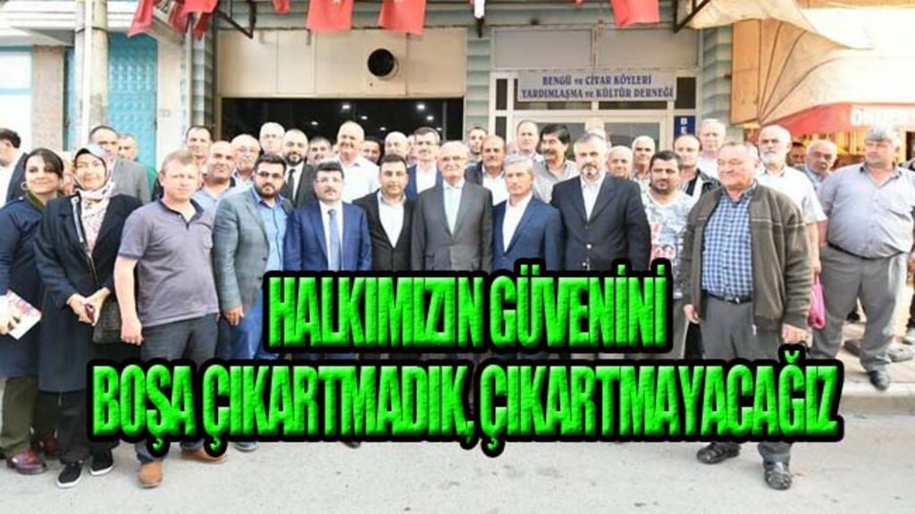 Yusuf Ziya Yılmaz’a Bafra’da Sevgi Seli!